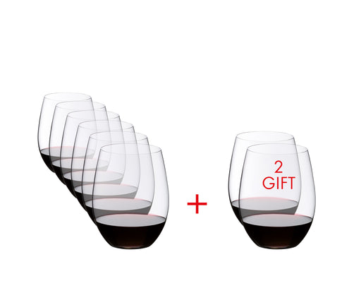 Riedel O Wine Tumbler Cabernet Pay for 6 get 8
