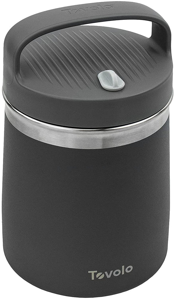 Tovolo 2 Quart Stainless Steel Traveler, Double-Wall Vacuum-Insulated Food Container