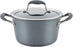 Anolon Adv Home Moonstone 4.5 Qt. Covered Tapered Saucepot