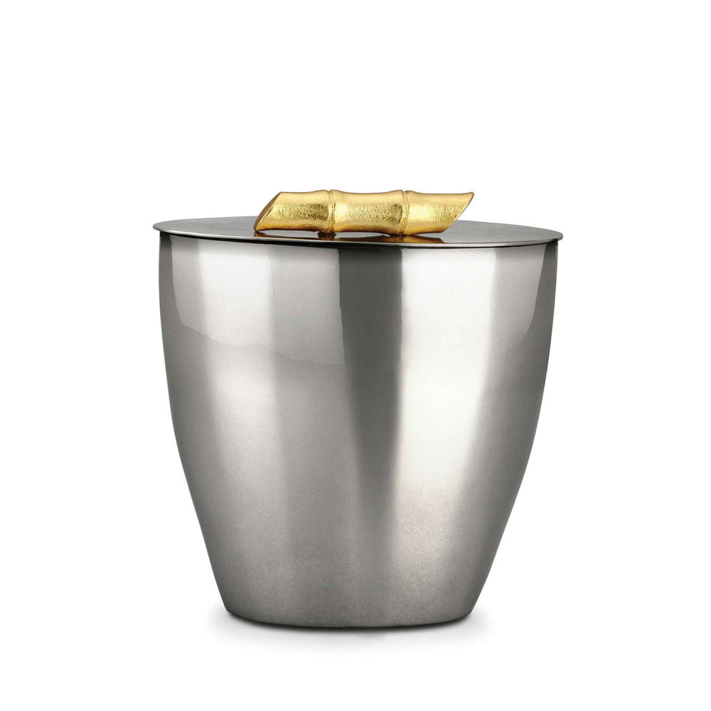 L'Objet Bambou Ice Bucket 24k Gold-Plated Stainless Steel
