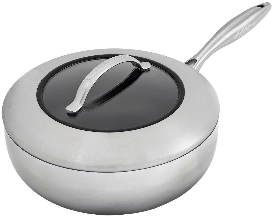 Scanpan CTX 4 Quart 10.25 inch Deep Saute Pan With Lid
