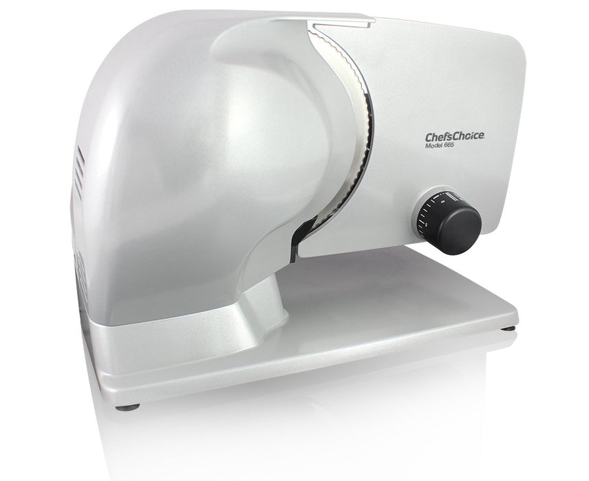 Chef's Choice 665 Professional Electric Food Slicer, 8.5-Inch, Grey ...