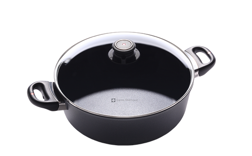 Swiss Diamond Induction Non-Stick 11-inch Braiser with Lid