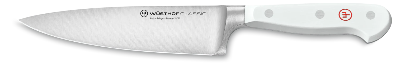 WUSTHOF Classic 6" Chef's Knife, White