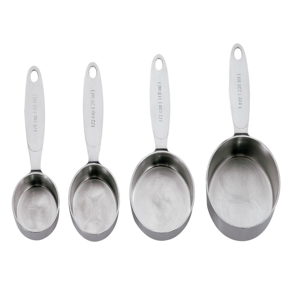 Cuisipro Stainless Steel Measuring Cups 4-Piece Set