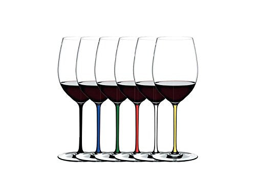 Riedel Fatto A Mano Cabernet Merlot Gift Set of 6 Assorted