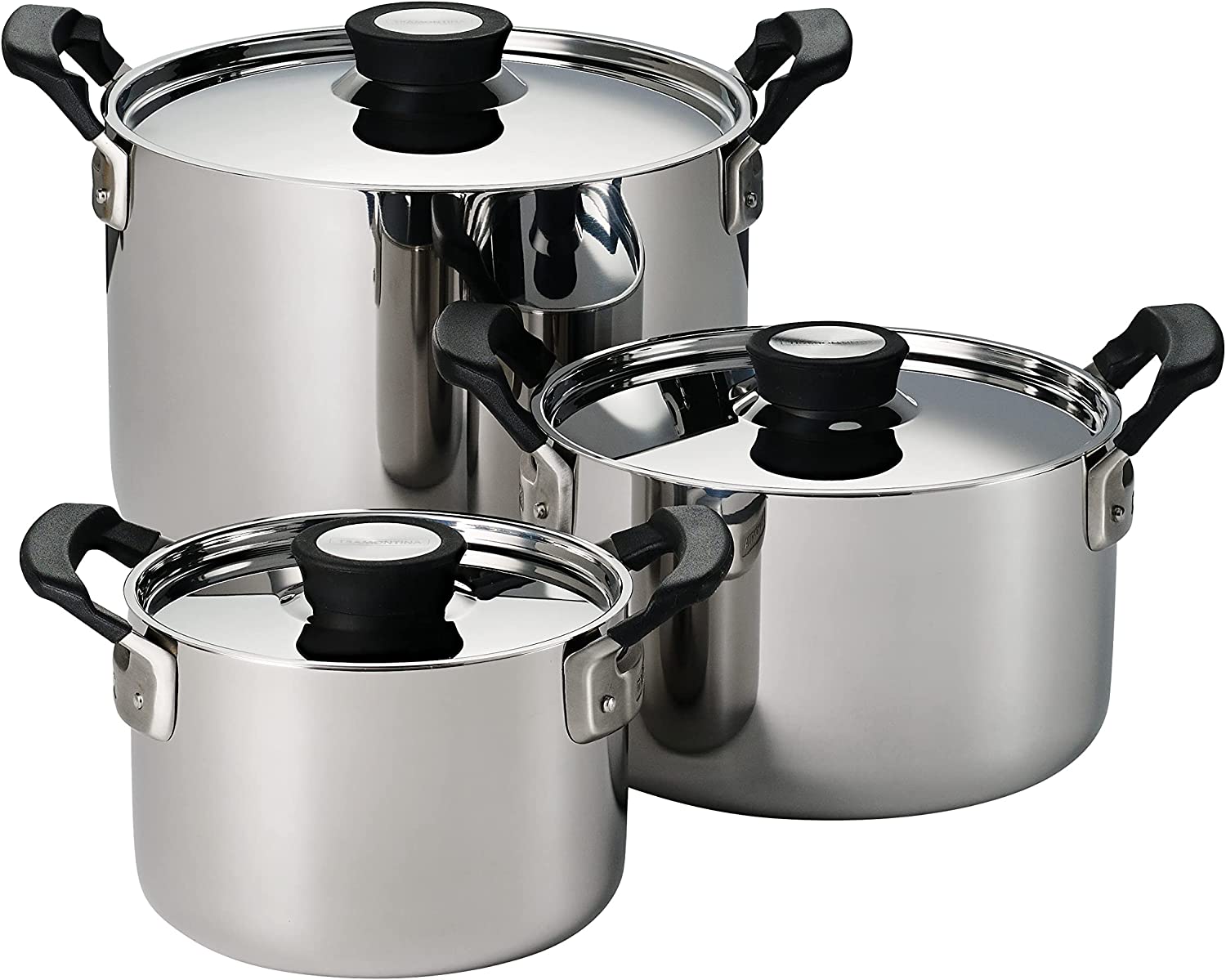 Tramontina, Kitchen, Professional Tramontina 6 Qt Stainless Steel Covered Stock  Pot