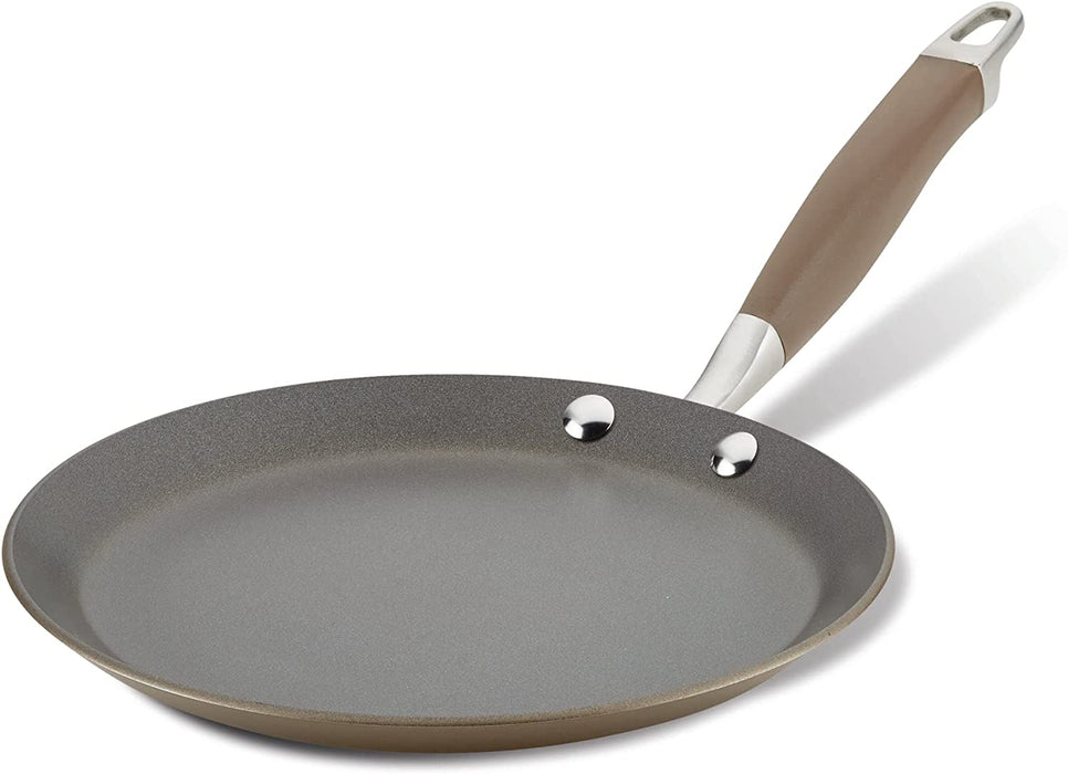 Anolon Advanced Home Hard-Anodized Nonstick Crepe Pan, 9.5-Inch