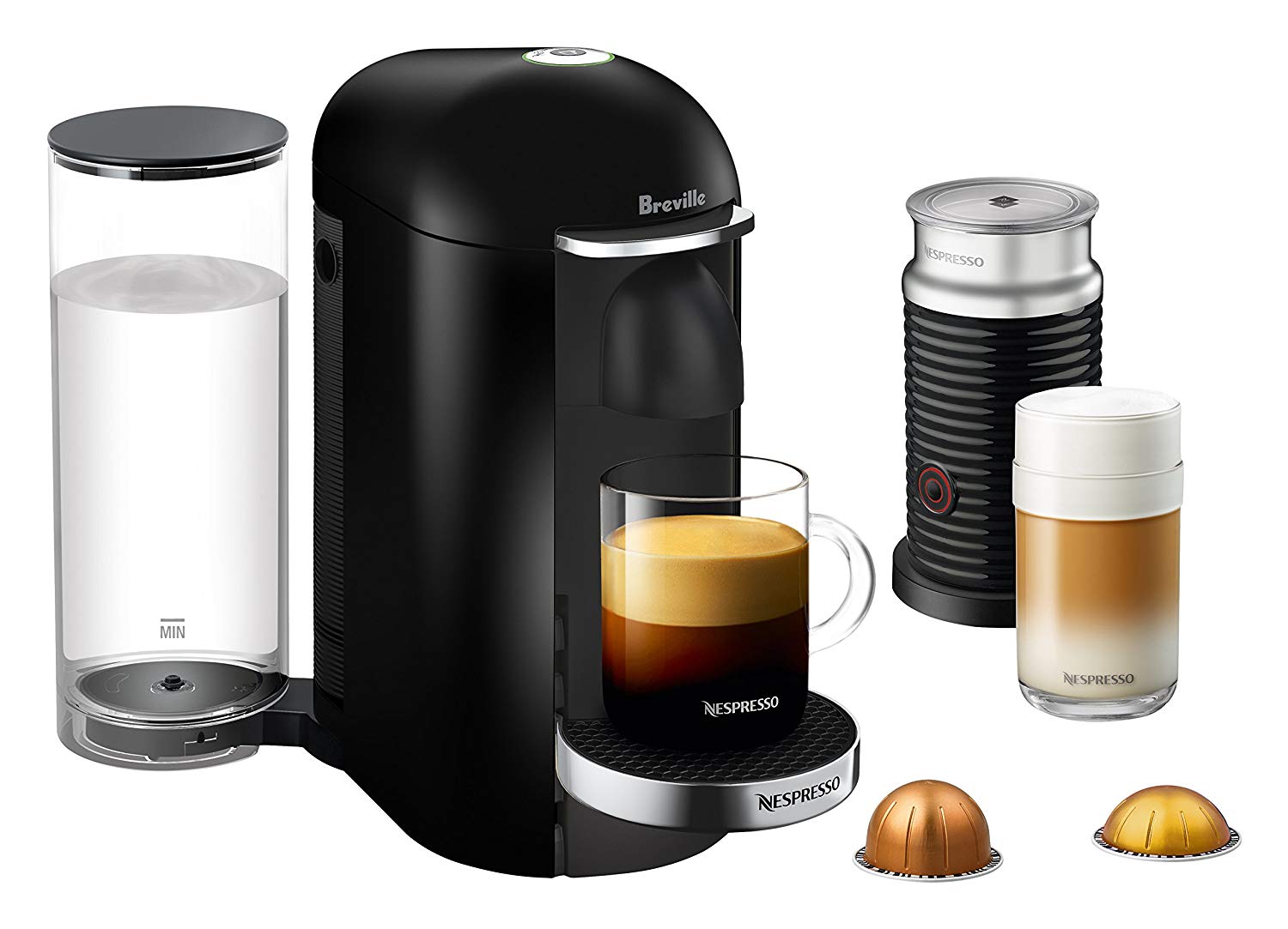 Nespresso VertuoPlus Deluxe Bundle by Breville