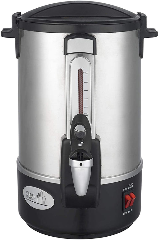Classic Kitchen 28 Cup Capacity Hot Water Boiler Urn with New Twisloc˜ Safety Tap CK2528