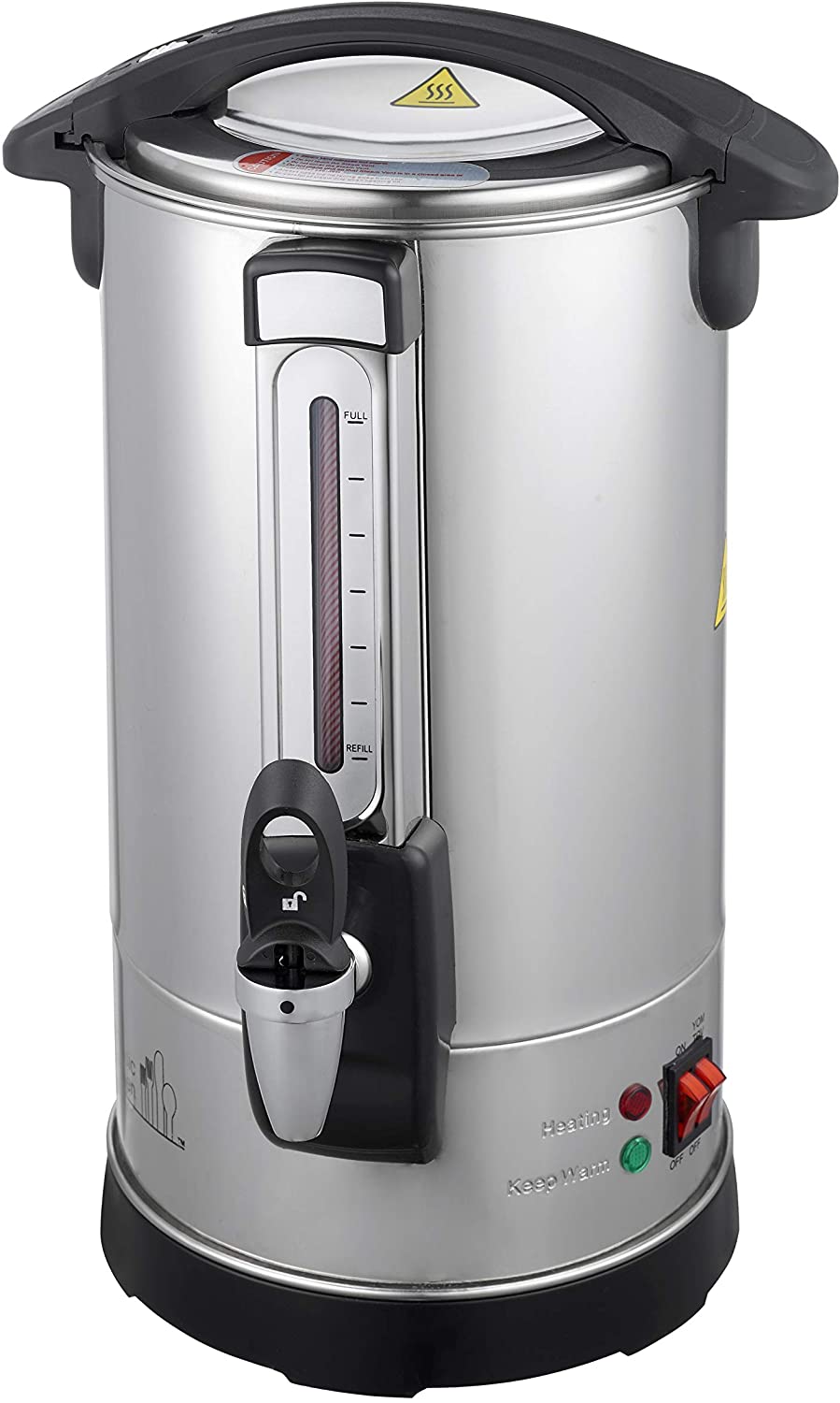 Stainless Steel Hot Water Boiler & War Shabbat Automatic Coffee Urn 40 Cups  
