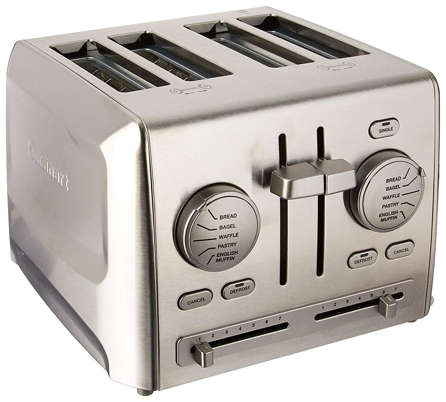 Cuisinart CPT-640 4-Slice Metal Toaster, Stainless Steel