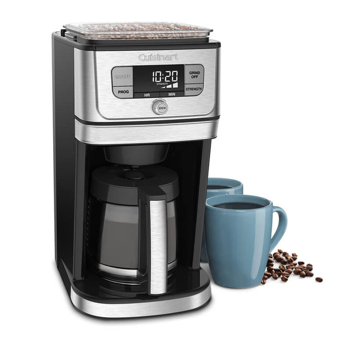 Cuisinart DGB-800 Burr Grind and Brew Coffeemaker 12 Cup Stainless Steel
