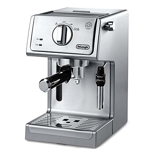 DeLonghi ECP3630 15 Bar Pump Espresso and Cappuccino Machine Stainless Steel