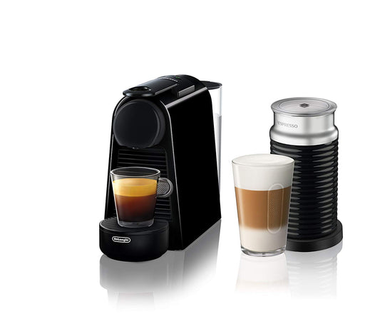 Nespresso Essenza Mini Espresso Machine by De'Longhi with Aeroccino Milk Frother