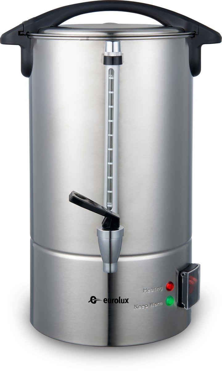 Electric Stainless Steel Hot Water Boiler warmer Heater Urn tap white 4  Litre