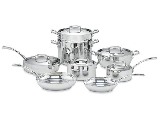Cuisinart French Classic Tri-Ply Stainless Cookware Set