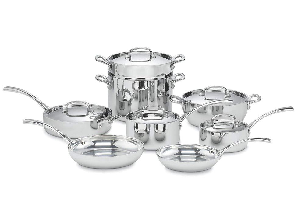 Cuisinart French Classic Tri-Ply Stainless Cookware Set