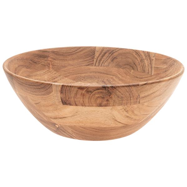 Karma Gifts Natural Wood Salad Bowl