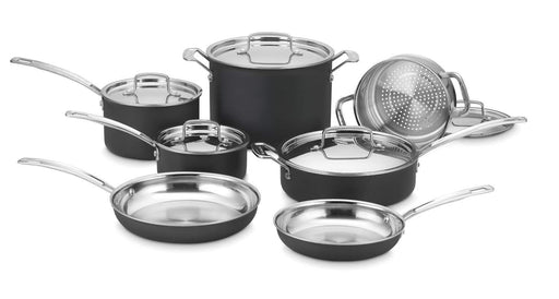 Cuisinart Multiclad Pro Stainless Steel Cookware Pack of 12 (P87-12)
