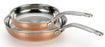 Lagostina Martelleta 3 Ply Hammered Copper 8 Inch and 10 Inch Frypan Set