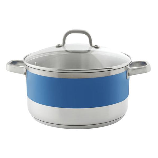 Chantal Stripes Stock Pot with Lid