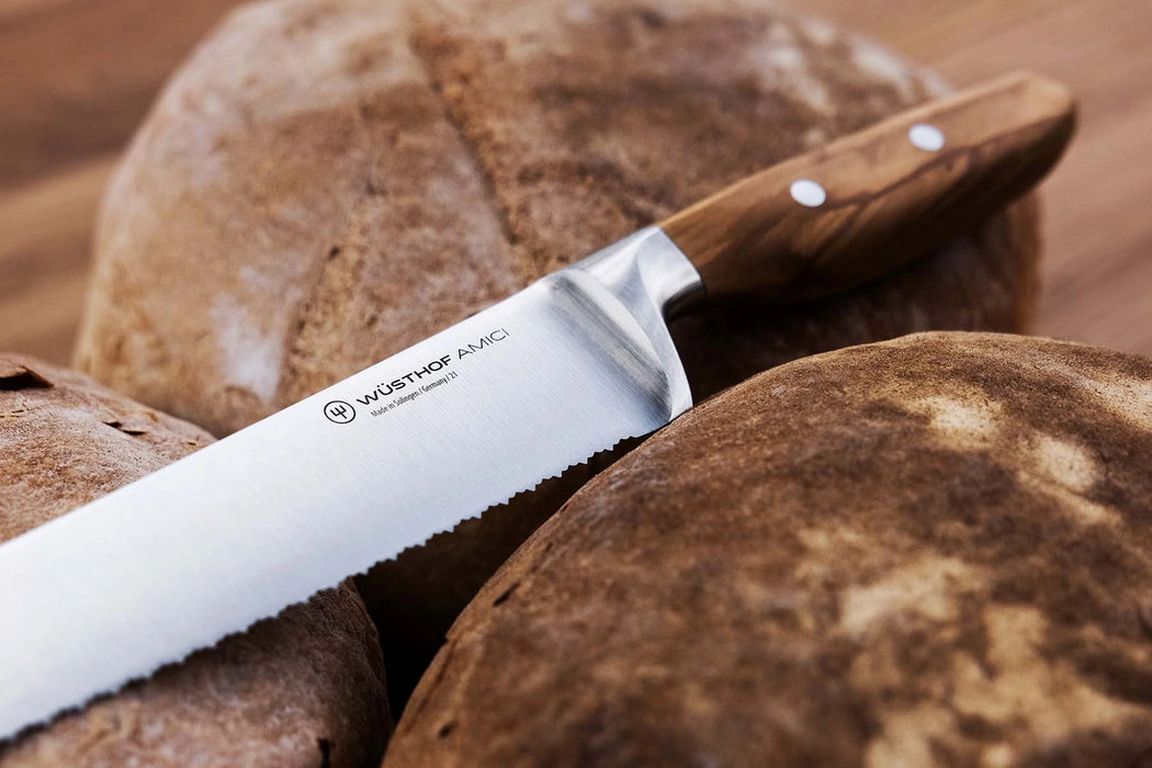 WUSTHOF Amici 9" Double-Serrated Bread Knife
