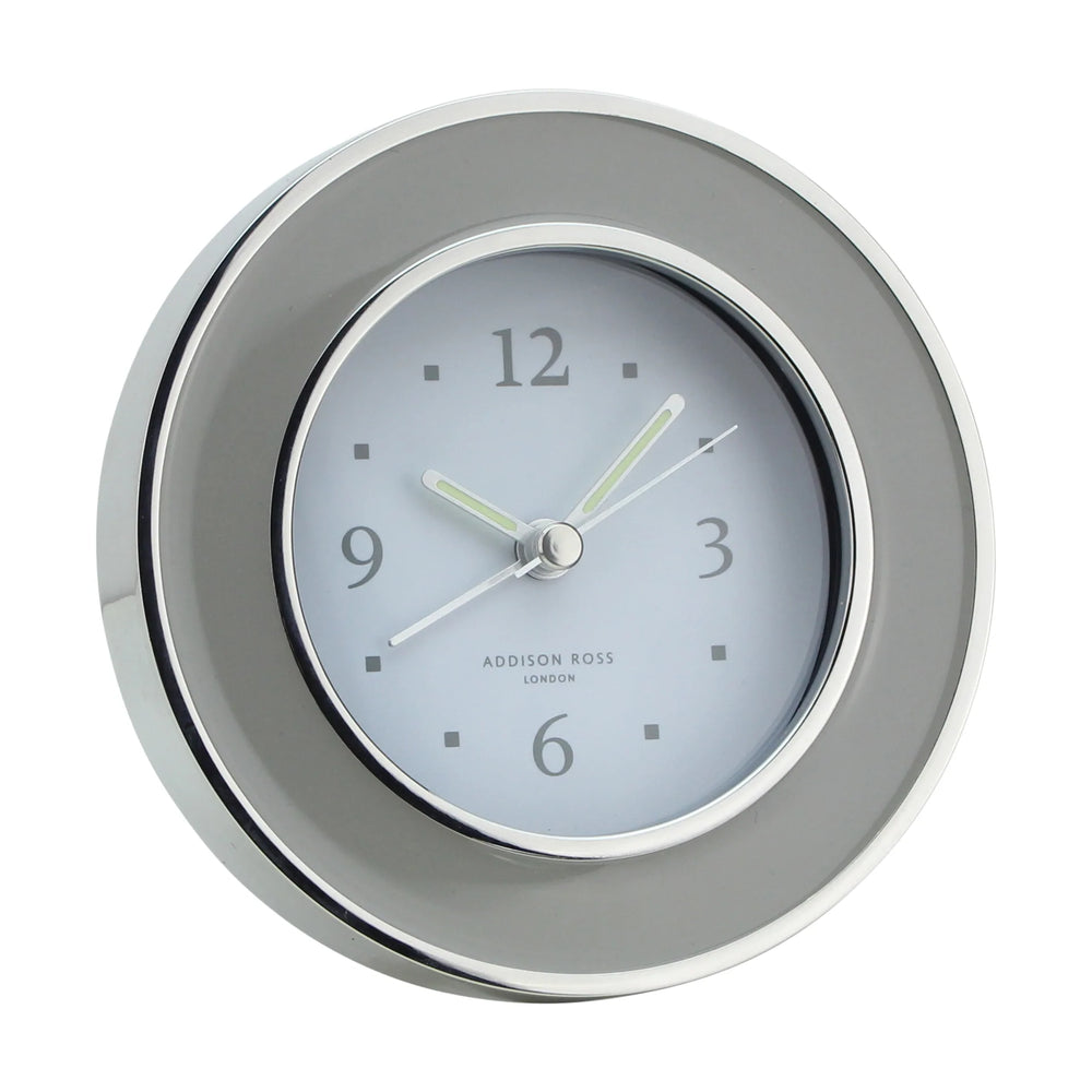 Addison Ross Chiffon & Silver Alarm Clock