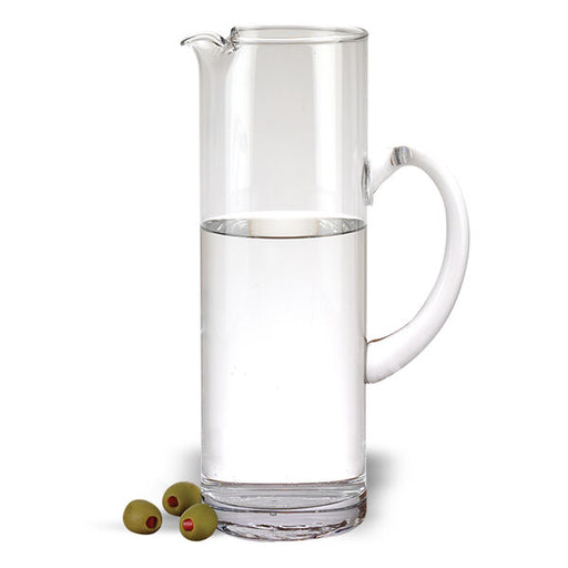 Badash Celebrate Mouth Blown Glass Ice Tea, Martini or Water Pitcher H11.5″ – 54 oz.