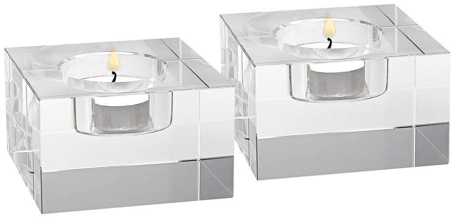 Badash Dakota Crystal Tea Light Holders — Kitchen Clique