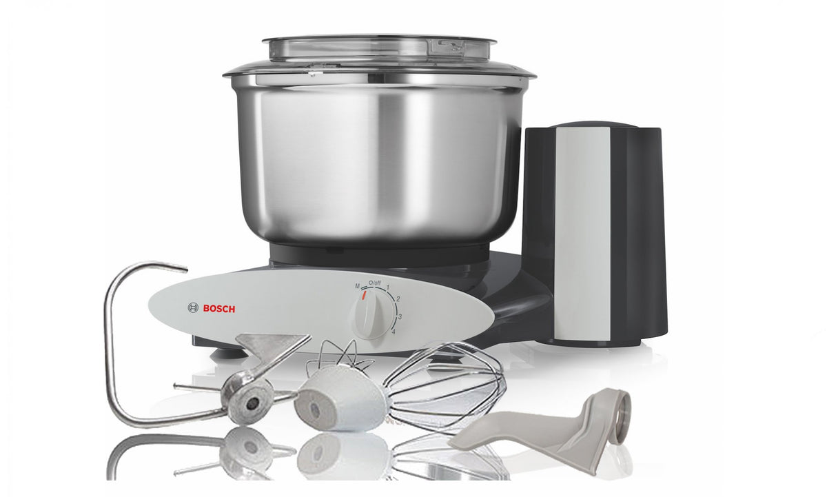 Bosch Universal Plus Mixer with Stainless Steel Bowl — Black