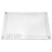 BT Shalom Embroidered Leatherette Lucite & Glass Top Challah Board