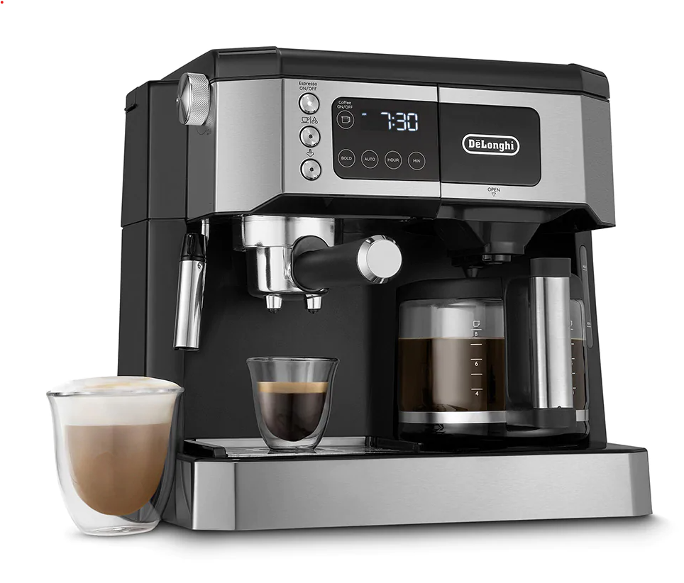Delonghi All-in-One Coffee Espresso Maker, Cappuccino, Latte