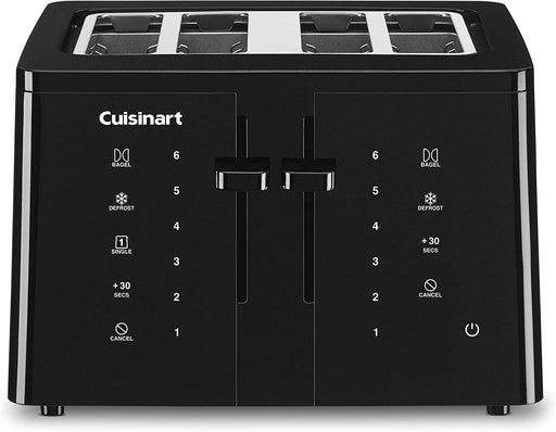 Cuisinart CPT-T40 Touchscreen, 4-Slice Toaster, Black