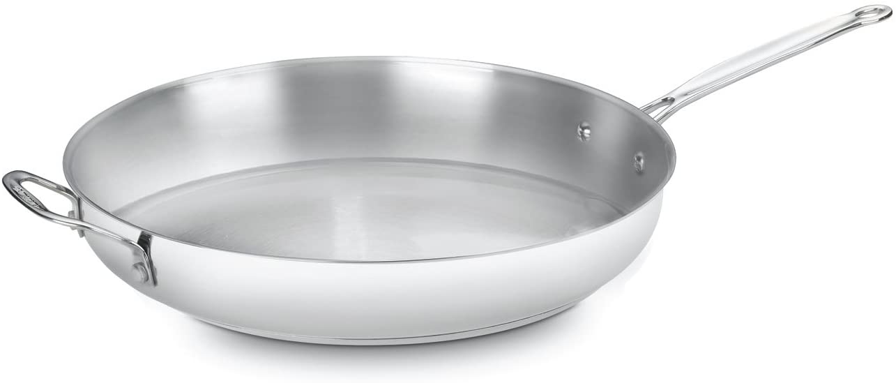 Cuisinart Chef's Classic Stainless 12-Inch Open Skillet