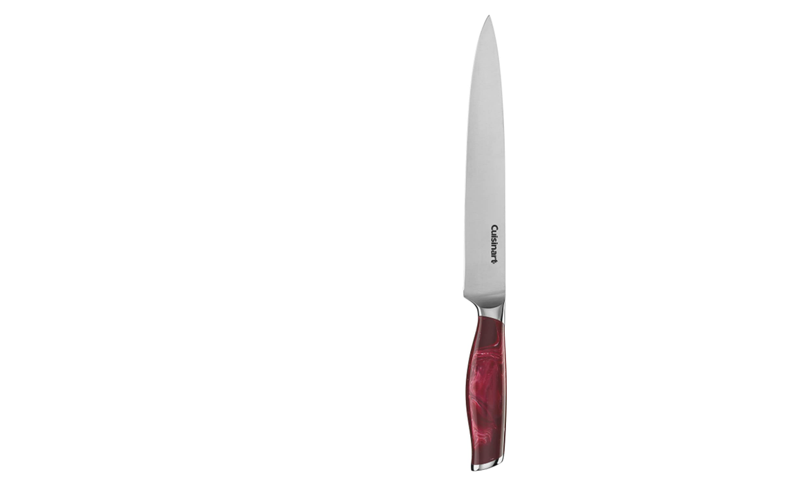 Cuisinart Marbled Collection 8" Slicing Knife, Red