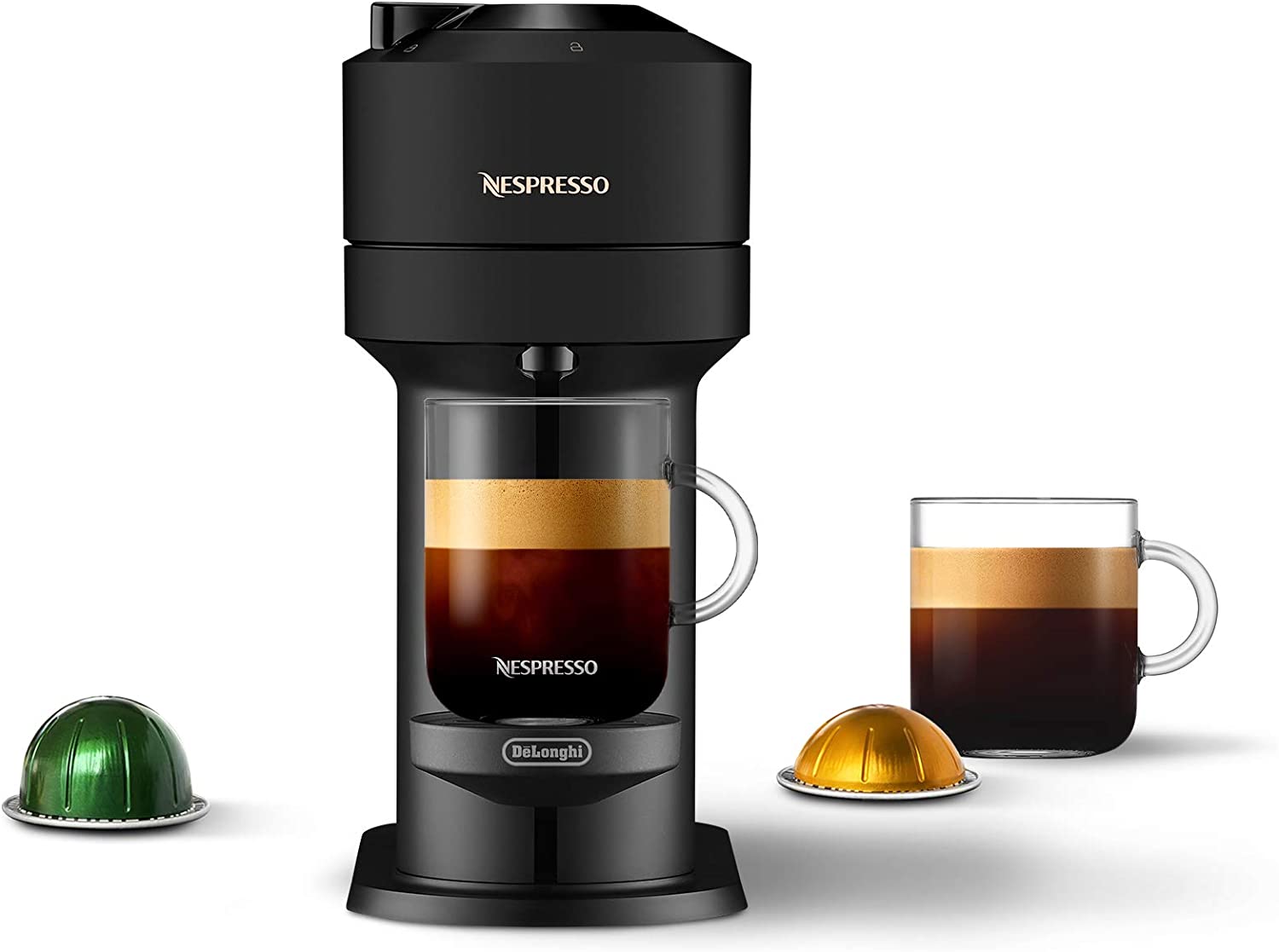 De'Longhi Nespresso ENV120BM Vertuo Next Coffee and Espresso Machine, Matte Black