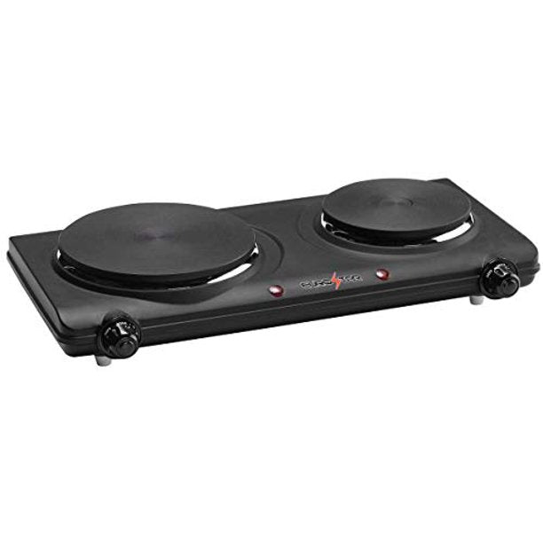 Eurostar Double or Single Burner w/ Cast Iron Hot Plates