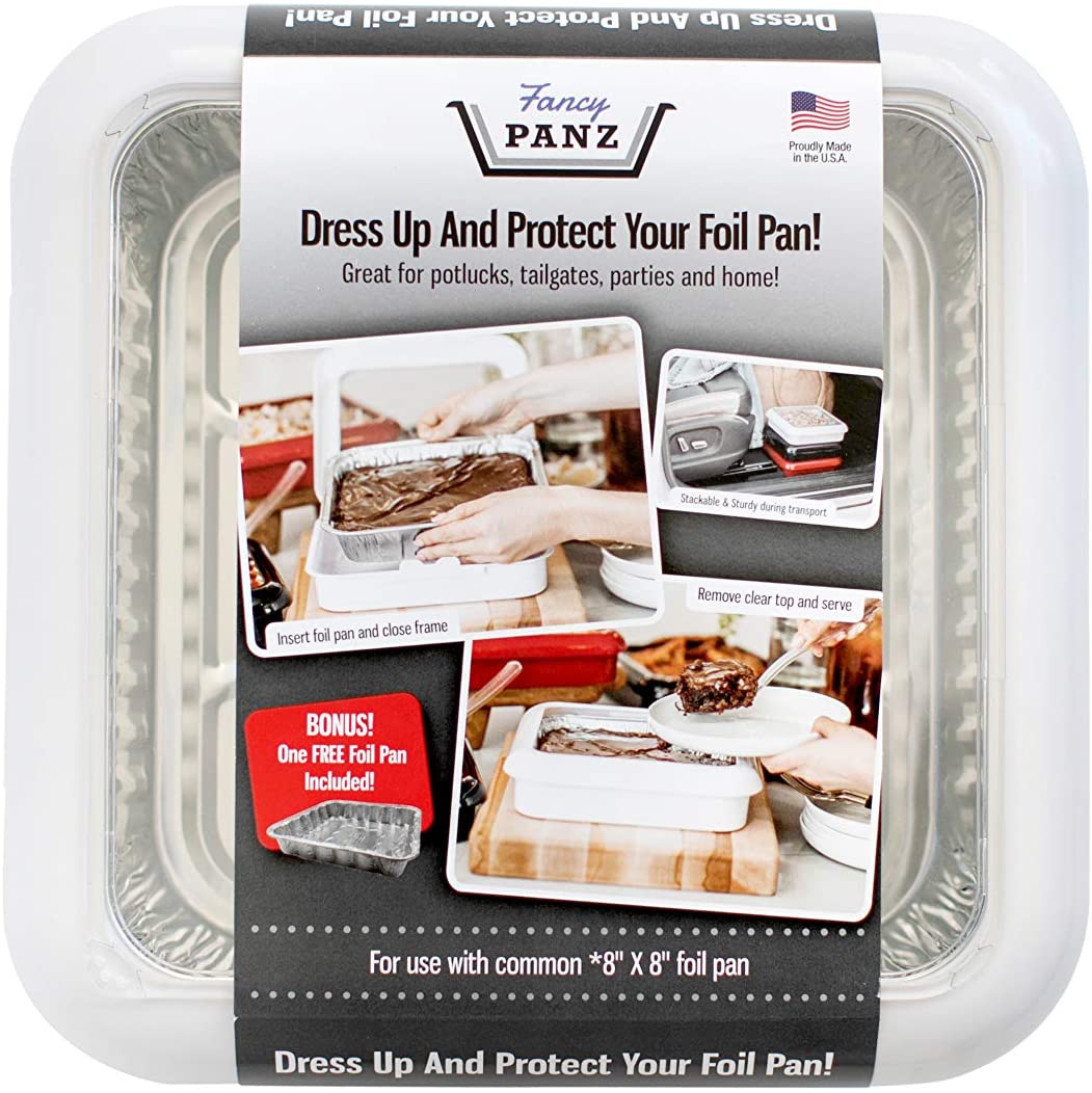 Fancy Panz-Decorative Cover for Foil Pans- Navy or Grey – Shop On Main  Decatur