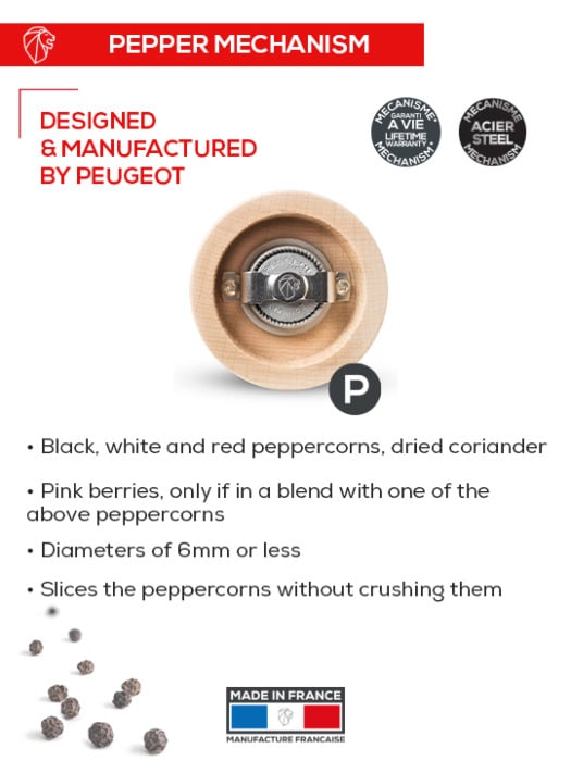 Peugeot BBQ Pepper Mill Graphite