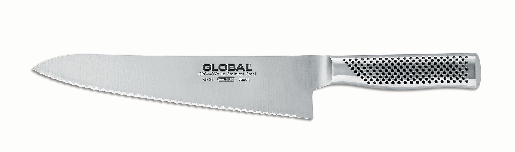 Global G23 10 inch, 24cm Bread Knife Stainles Steel