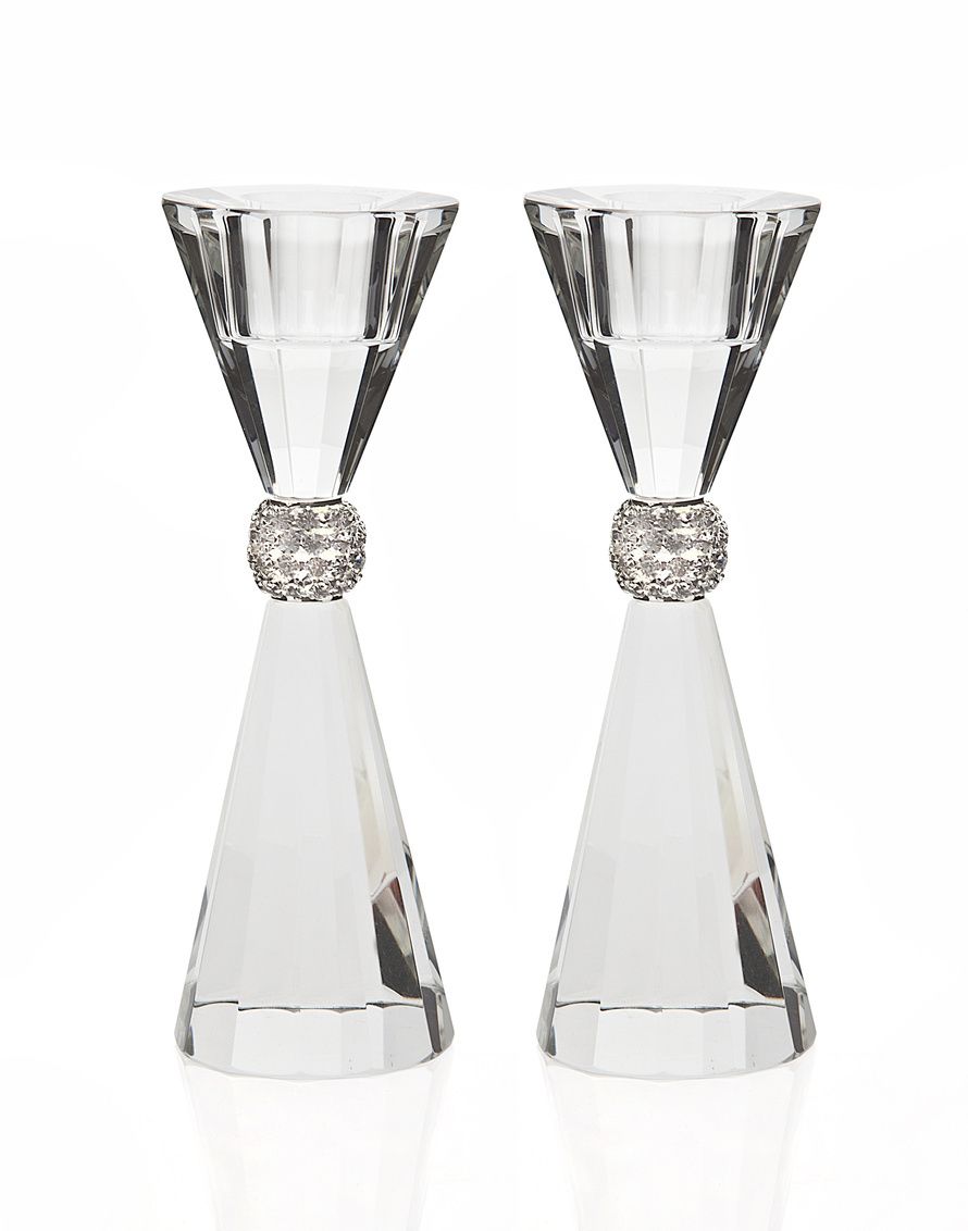 Godinger Bling Candlesticks,Pair