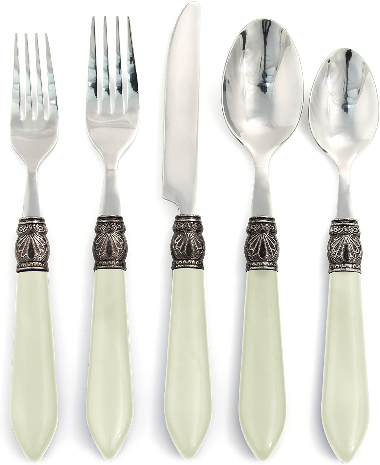 Hampton Forge Sophia 20 pc Set, Off White