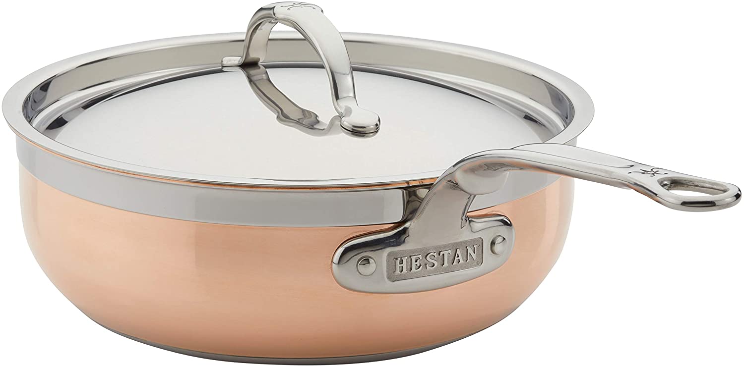 Hestan Copperbond 3.5 Qt. Covered Essential Pan