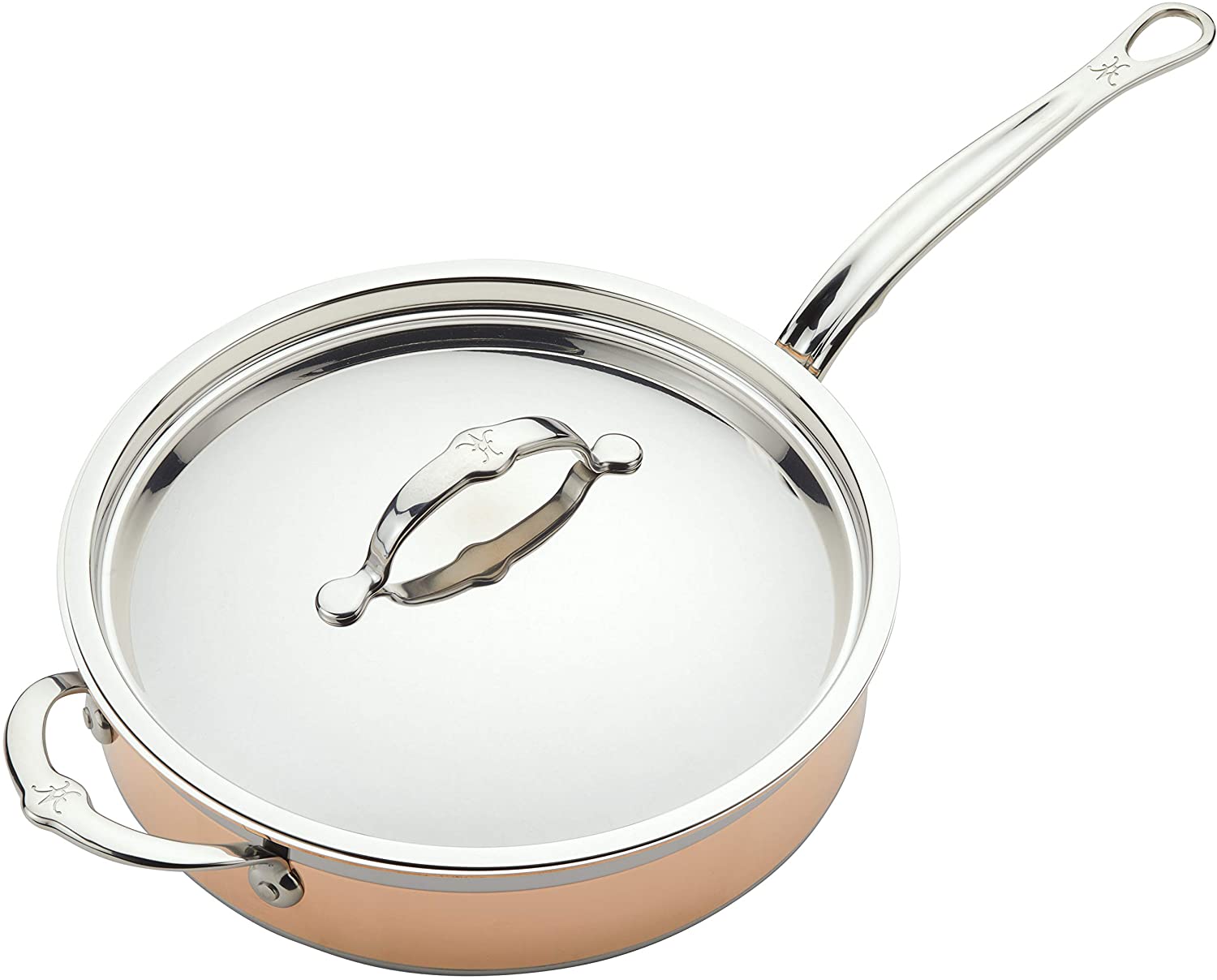 Hestan Copperbond 3.5 Qt. Covered Saute w/ Helper Handle