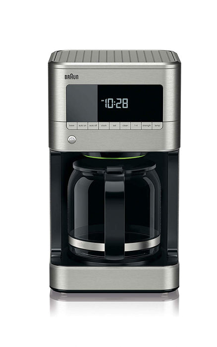 Braun KF7170SI BrewSense Drip Coffeemaker, 12 Cup, Stainless Steel