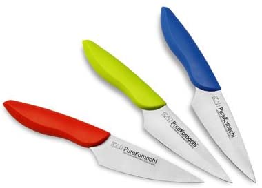 Serrated Paring Knives, Marshmallow - Duluth Kitchen Co