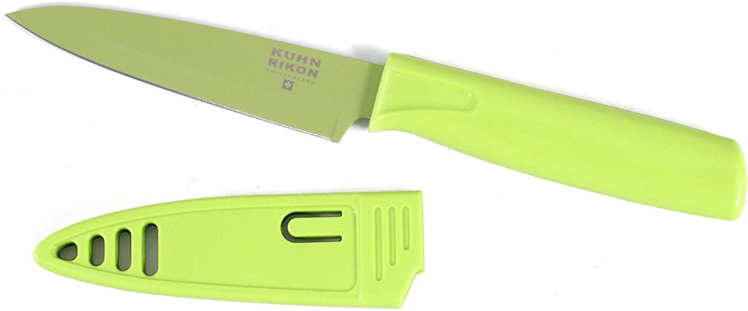 Kuhn Rikon Colori Paring Knife, Serrated