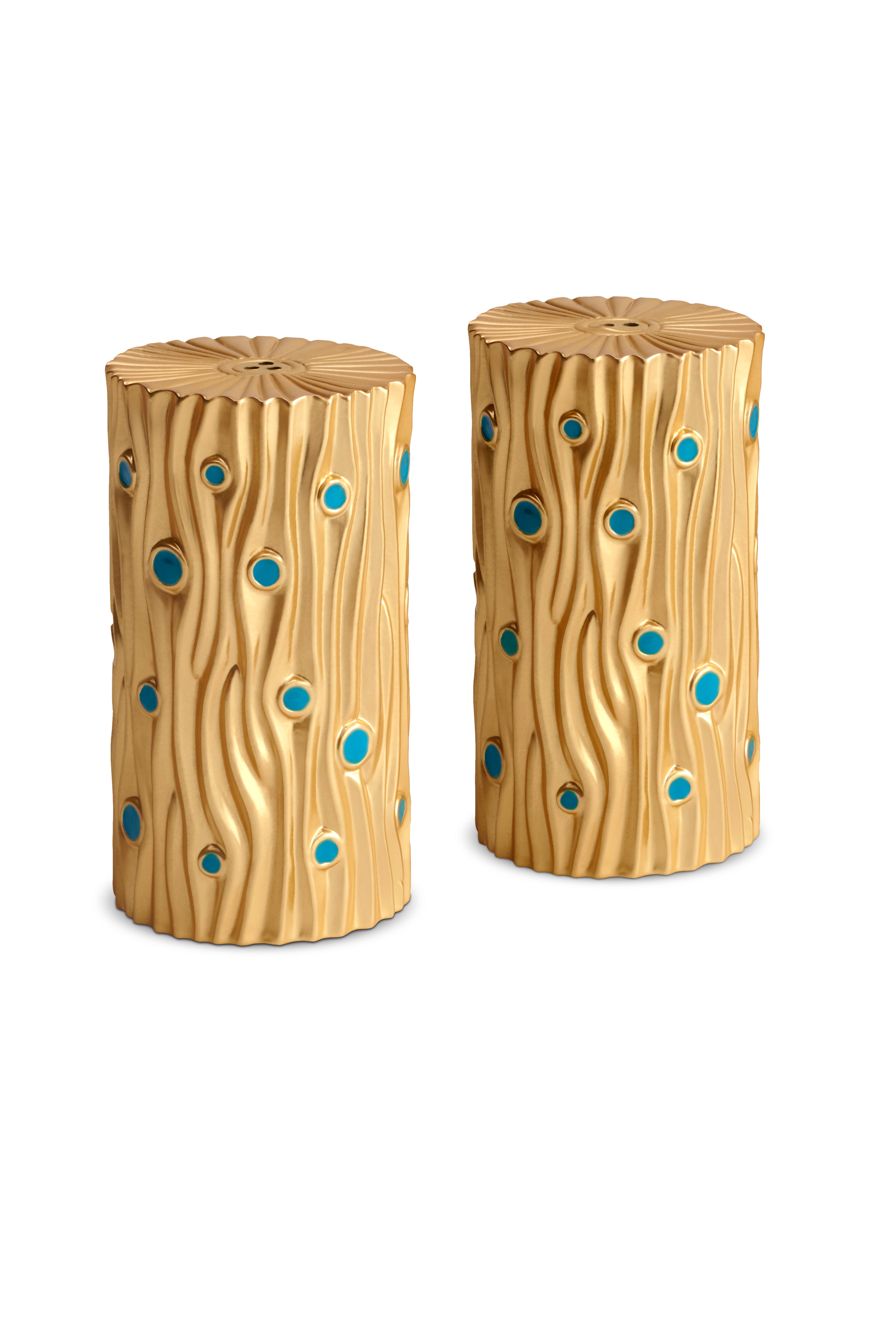 L'objet Bois D'or Salt & Pepper Shakers