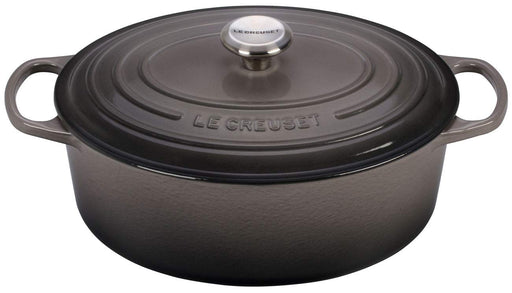 Tramontina 6.5 qt Enameled Round Cast Iron Dutch Oven (Gray)